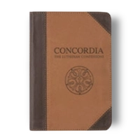 Concordia: Deluxe pocket bonded leather cover